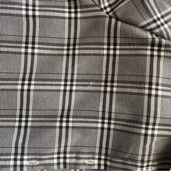 Vintage Black white gray Checked shirt - Picture 10 of 12